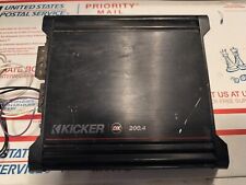 Amplificador de carro KICKER DX200.4 4 canais (precisa de reparo!!!) ) comprar usado  Enviando para Brazil