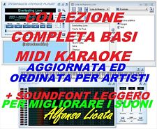 Basi midi karaoke usato  Agrigento