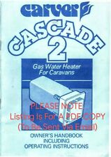 Carver cascade caravan for sale  HERNE BAY