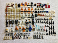 Lote de minifiguras LEGO Star Wars 40+ + peças + capacetes + equipamentos e muito mais! comprar usado  Enviando para Brazil