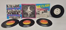 4 X The Clash 7" Vinyl Single Bundle Complete Control City Tommy London VG+/VG+ comprar usado  Enviando para Brazil