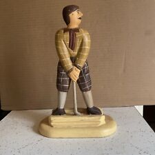 Wood golfer statue for sale  Cotuit