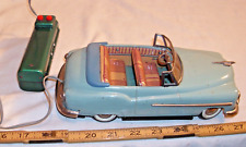 1951 PLYMOUTH CONVERTIBLE CAR TIN BATTERY TOY MASUDAYA JAPAN for sale  Shipping to South Africa