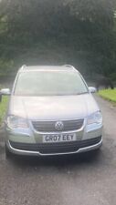 2007 volkswagen touran for sale  SOUTH BRENT