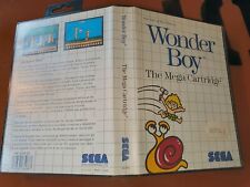 ## SEGA Master System - Wonder Boy 1 / MS Spiel / ohne Anleitung ## comprar usado  Enviando para Brazil