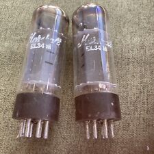 Marshall el34 valves for sale  MALPAS