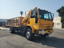 2003 Freightliner FC70 Stake Truck With Hydraulic Knuckle Boom Crane for sale  Los Angeles