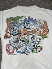 Usado, Camisa masculina vintage Animaniacs L branca Looney Tunes 1994 Yakko Wakko comprar usado  Enviando para Brazil