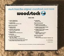 Woodstock Music from the Original Soundtrack Music Festival 2 CD Set com livreto comprar usado  Enviando para Brazil
