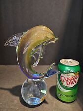 Murano dolphin gold for sale  Los Banos