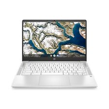 Notebook HP Chromebook 14a-na0500sa 14" Intel Celeron 4GB RAM 64GB eMMC Branco #A comprar usado  Enviando para Brazil
