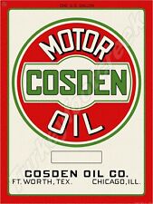 Cosden motor oil for sale  Leipsic