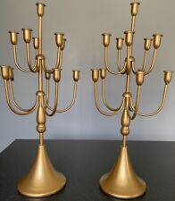 Gold candelabra centrepiece for sale  INVERURIE