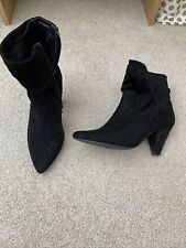 Black boots size for sale  HALESOWEN