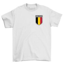 Camiseta emblema de futebol da Bélgica, masculina feminina e infantil Euro 2024 Inglaterra bola de futebol comprar usado  Enviando para Brazil