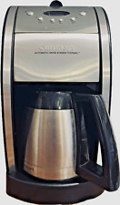 Cuisinart Coffee Maker Automatic Grind & Brew Thermal 10 Cups DGB-600BC Tested, used for sale  Shipping to South Africa