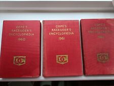 HORSE RACING MEMORABILIA  COPE RACING BOOKS 1960 1961 1962  ILLUSTRATED PHOTOS for sale  FROME