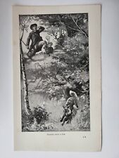 Antique print 1896 for sale  Shipping to Ireland