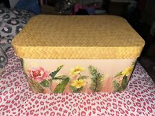 Floral storage box for sale  Shipping to Ireland