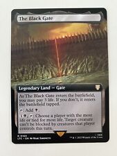 Used, The Black Gate *Non-Foil* EXT ART Lord Of  The Rings MTG LOTR NM/MT Combine Ship for sale  Shipping to South Africa