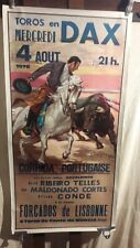 Affiche corrida portugaise d'occasion  Montauban