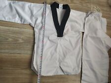 Uniforme-Kimano com decote WT (Taekwondo)Dobok pequeno para uma criança 3-5 anos  comprar usado  Enviando para Brazil