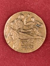 Médaille bronze ping d'occasion  Nogent-sur-Marne