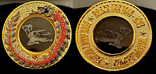 Bruce Lee Glass Coin Signed Kick King Fu 1940 Hologram Karate Hong Kong Film USA for sale  SALFORD