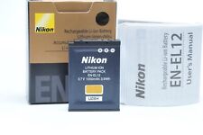 Batería Nikon FABRICANTE DE EQUIPOS ORIGINALES EN-EL12 para Coolpix S70 S80 S1000 S1100 AW100 segunda mano  Embacar hacia Argentina