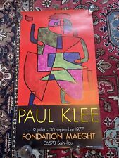 Klee affiche originale d'occasion  Albi