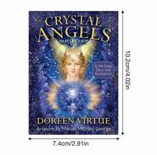 Crystal Angel Tarot Oracle Card Deck Doreen Virtue Crystal Tarot Angel Cards for sale  Shipping to Canada