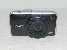 Canon PowerShot SX230 HS 12.1MP 14X Optical Zoom Digital Camera Black AS IS for sale  Shipping to South Africa