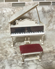 Piano ideal vintage 1964 pequeña princesa con banco plástico casa de muñecas miniatura segunda mano  Embacar hacia Mexico