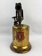 Used, Turner Brass Works Vintage Blow Torch, Sycamore, Illinois USA Red Handle for sale  Shipping to South Africa