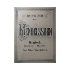 Mendelssohn quartuors piano d'occasion  Blois