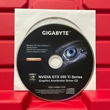 CD driver acelerador gráfico de substituição Gigabyte Nvidia GTX 550 Ti Series comprar usado  Enviando para Brazil