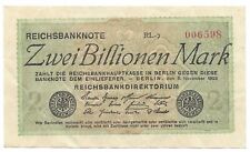 Billionen mark 1923 gebraucht kaufen  Hamburg