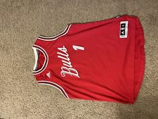 Auténtica camiseta Derrick Rose de los Chicago Bulls 2015 día de Navidad Adidas rara segunda mano  Embacar hacia Argentina