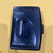 Rádio AM/FM portátil Sony Walkman WM-FX21 reprodutor de cassete comprar usado  Enviando para Brazil