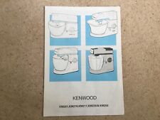 Instructions kenwood chef for sale  SHEFFIELD
