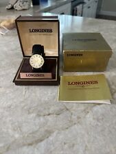 Presente 1979 relógio de pulso Longines Wittnauer nunca usado 14k gravado comprar usado  Enviando para Brazil