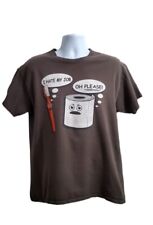 Camiseta I Hate My Job escova de dentes e papel higiênico humor XL cinza algodão tripulação  comprar usado  Enviando para Brazil