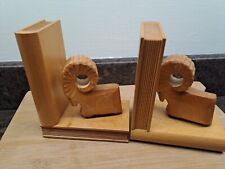 German wooden bookends for sale  SUTTON-IN-ASHFIELD