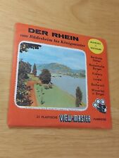 Edición alemana 1957 El Rin Alemania VIEWMASTER 3 carretes View Master #1565-A,B,C segunda mano  Embacar hacia Argentina