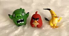 Figuras de acción Angry Birds Rovio 2016 2"" PVC Screaming Pig Chuck rojo enojado segunda mano  Embacar hacia Argentina