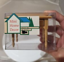 New - Vtg Dollhouse Furniture Pine Side Table Mini Dreams for sale  Shipping to South Africa