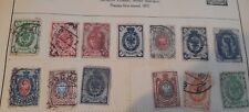 Old russian stamps for sale  CRAMLINGTON