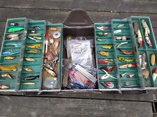 Used, Vintage Kennedy Kits Fishing Tackle Box 1118-AL Loaded w/Salvage Baits Tackle for sale  Shipping to South Africa