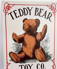 Metal sign teddy for sale  San Antonio