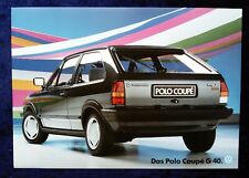 Polo coupe brochure d'occasion  Expédié en Belgium
